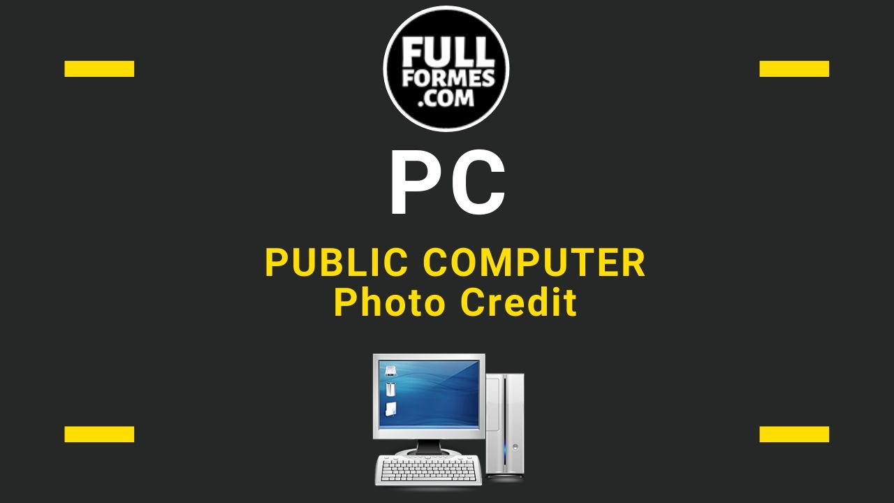 PC Full Form is photo Credit